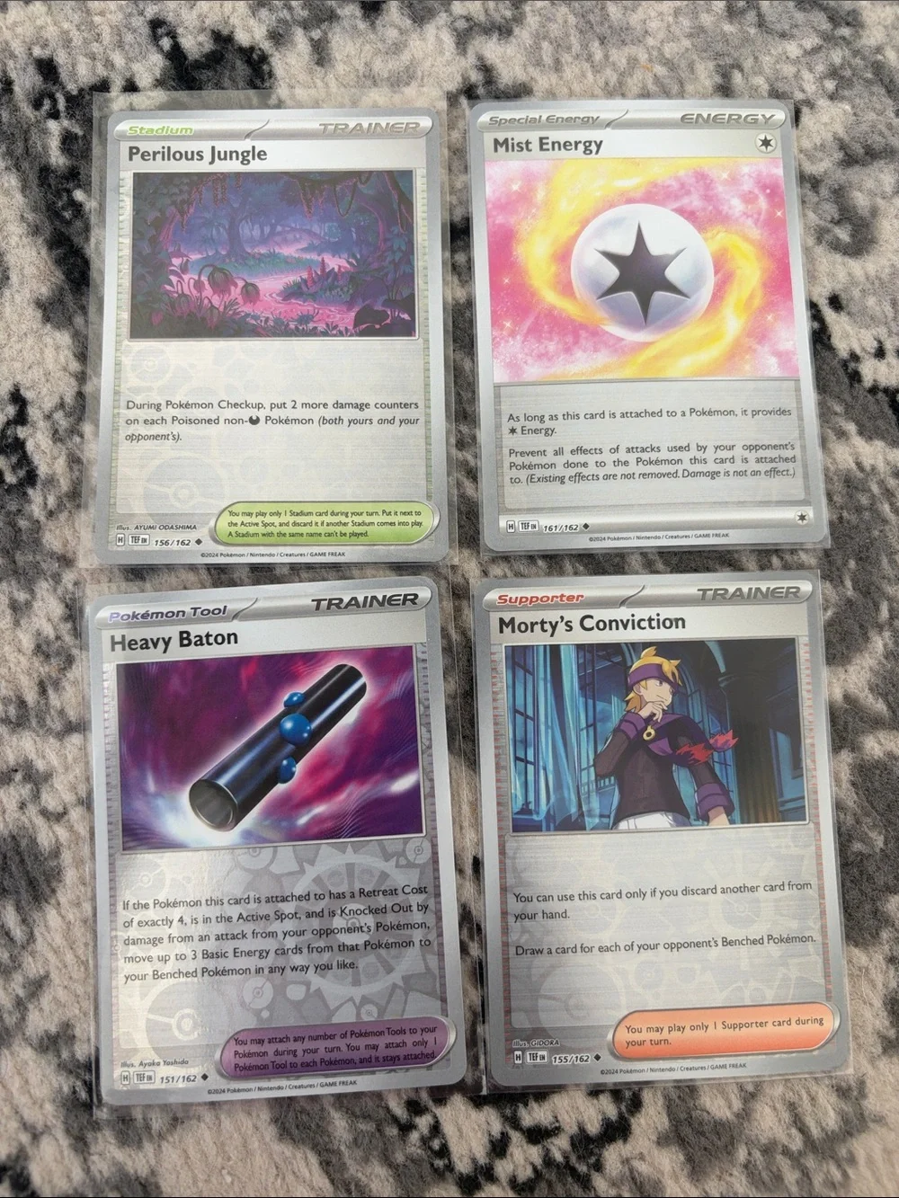 Pokémon Temporal Forces Reverse Holo Trainer Lot 7 Cards | ✨5/$25✨